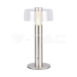  LED Asztali lámpa 1800mAh akkumulátor 150 x 300 3 az 1-ben pezsgő színű (V-TAC)