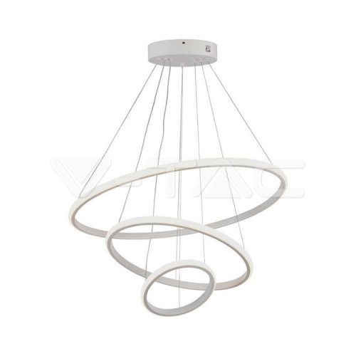 32W LED Egyedi dekoratív függőlámpa 600*400*200 fehér színű 3000K (V-TAC)