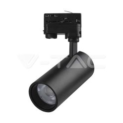 30W LED Sínes COB lámpa 3 az 1-ben, fekete színű (V-TAC)