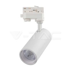 30W LED Sínes COB lámpa 3 az 1-ben, fehér színű (V-TAC)
