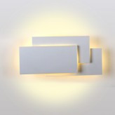   12W LED fekvő téglalapok fali lámpa szürke 3000K IP20 - 8206 V-TAC