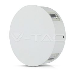   4W LED Fali világítás Fehér test Kerek Természetes Fehér IP65