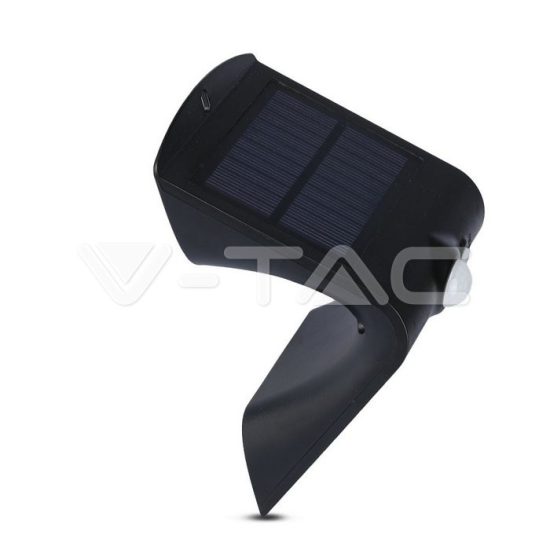 1,5 W LED napelemes lámpa fekete - 8277 V-TAC