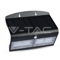 8W LED napelemes lámpa fekete - 8279 V-TAC