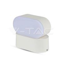   6W LED ovális fali lámpatest fehér 4000K IP65 - 8287 V-TAC
