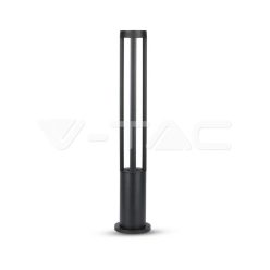   10W LED Kültéri álló lámpa, fekete test 80cm Height 3000K