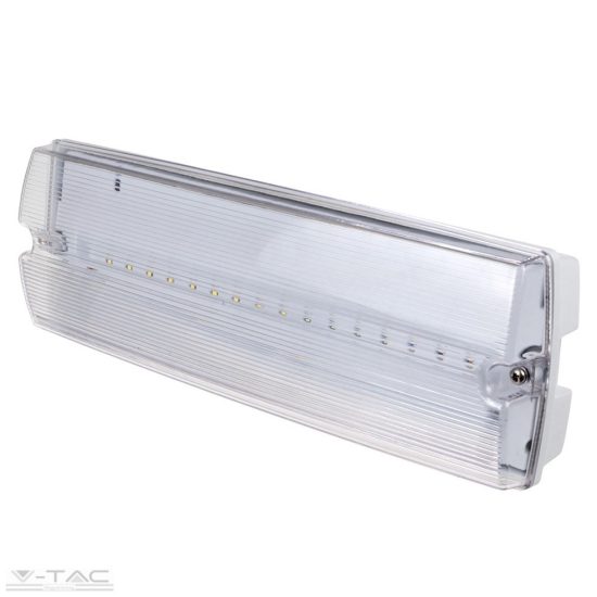 V-TAC LED vészvilágítás / 4W / IP65 / Hideg fehér  838