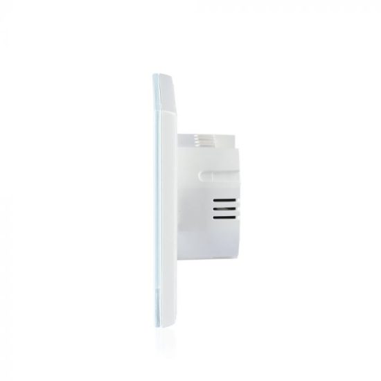 V-TAC LED SMART HOME ÉRINTŐGOMBOS KAPCSOLÓ / wifis vezérlés  / 1 érintőgomb / fehér /  VT-5003 8417
