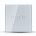   V-TAC LED SMART HOME ÉRINTŐGOMBOS KAPCSOLÓ / wifis vezérlés  / 3 érintőgomb / fehér /  VT-5005 8419