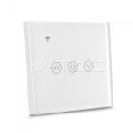  V-TAC LED SMART HOME ÉRINTŐGOMBOS KAPCSOLÓ / wifis vezérlés  / fényerőszabályzó / fehér /  VT-5013 8433
