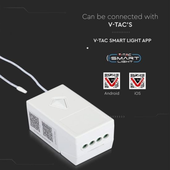 Wifis smart vevő egység vezeték nélküli kapcsolóhoz - 8459 V-TAC