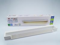   V-TAC LED Kifordítható fali lámpa / 18W / fehér / 60 cm / IP44 / meleg fehér VT-819 8533