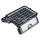 5W LED Napelemes reflektor, fekete test 4000K