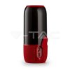 Piros bluetooth-os smart hangszóró ritmikus LED hangulatfénnyel - 8571 V-TAC