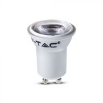   V-TAC LED SPOT / GU10 / 2W / 38° / 6400K - hideg fehér / 180lumen / Samsung chip / VT-232 871