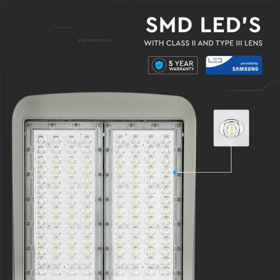 100W LED Dimmelhető közvilágítás (CLASS II,Inventronics tápegység) Samsung chip 140lm/W A++ 6400K - PRO884 V-TAC