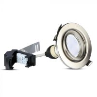   V-TAC LED SPOT CSOMAG (3db) / GU10-keret-csatlakozó / 5W / 110° / nappali fehér - 4000K / 400lumen / VT-4444 8885