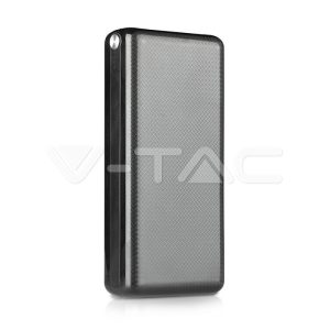   Jumbo Power bank fekete dupla USB porttal 30000 maH - 8901 V-TAC