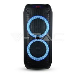   40W Újratölthető hangszóró, mikrofonnal RF vezérléssel, RGB