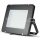 400W LED Reflektor SMD SAMSUNG Chip keskeny fekete színű 6400K 120 lm/W
