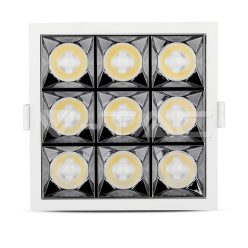   LED Mélysugárzó SAMSUNG Chip 36W SMD Reflektor 12'D 5700K