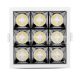 LED Mélysugárzó SAMSUNG Chip 36W SMD Reflektor 12'D 5700K