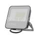 50W LED Reflektor fekete színű 6500K Super Bright 185lm/W (V-TAC)