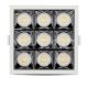 LED Mélysugárzó SAMSUNG Chip 36W SMD Reflektor 38'D 2700K