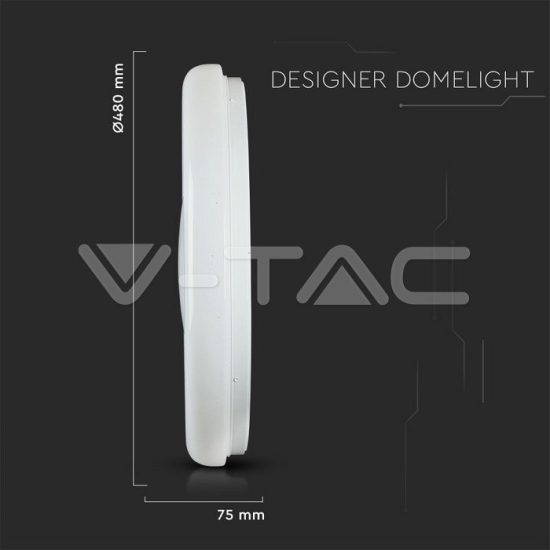 V-TAC 65W dimmelhető LED mennyezeti design lámpa 3 in 1vezérlővel/VT-8473/ 76011 